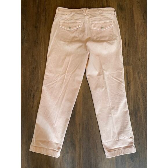 Chico's Size .5 (6 Regular) Dusty Pink Chino Pants - Picture 3 of 6